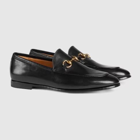 Gucci Jordaan Leather Loafer